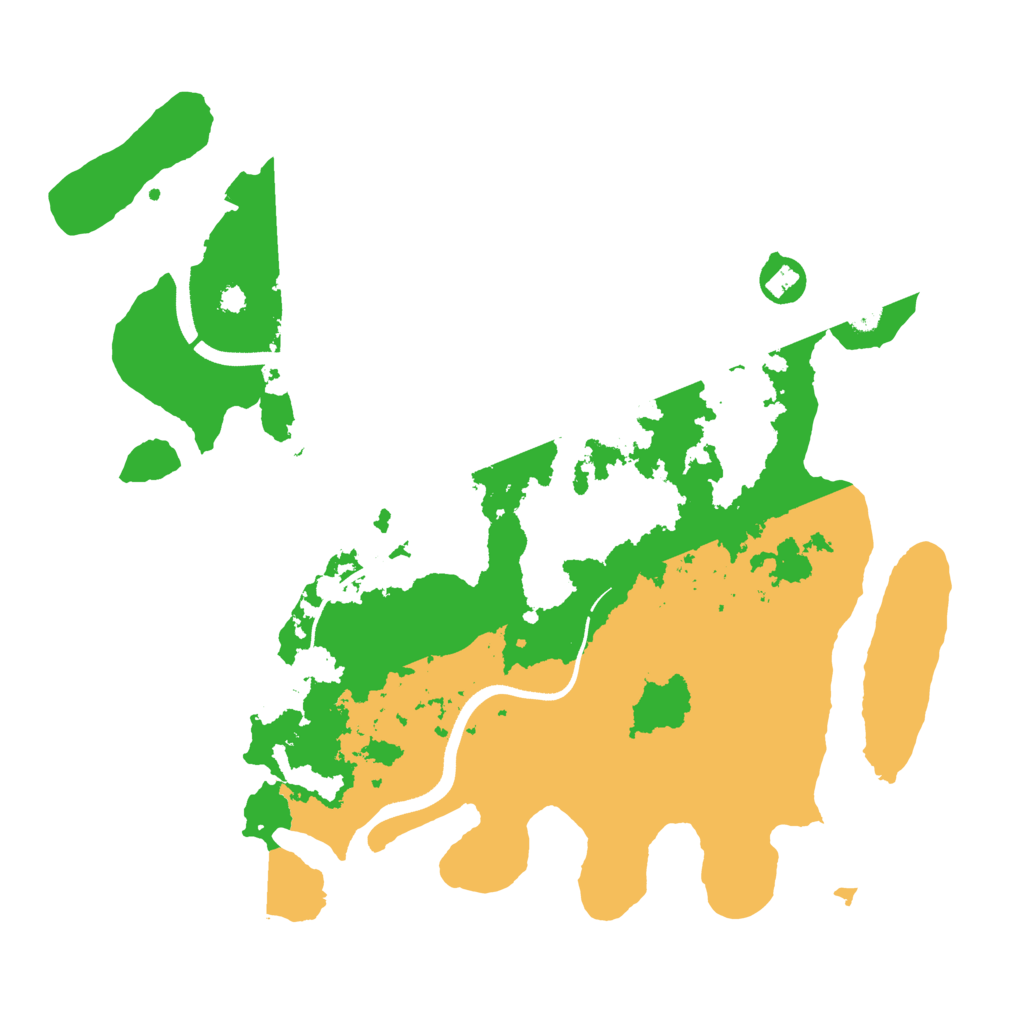 Biome Rust Map: Procedural Map, Size: 3500, Seed: 1919106338