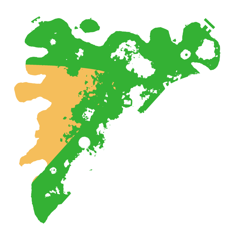 Biome Rust Map: Procedural Map, Size: 3700, Seed: 1421661678