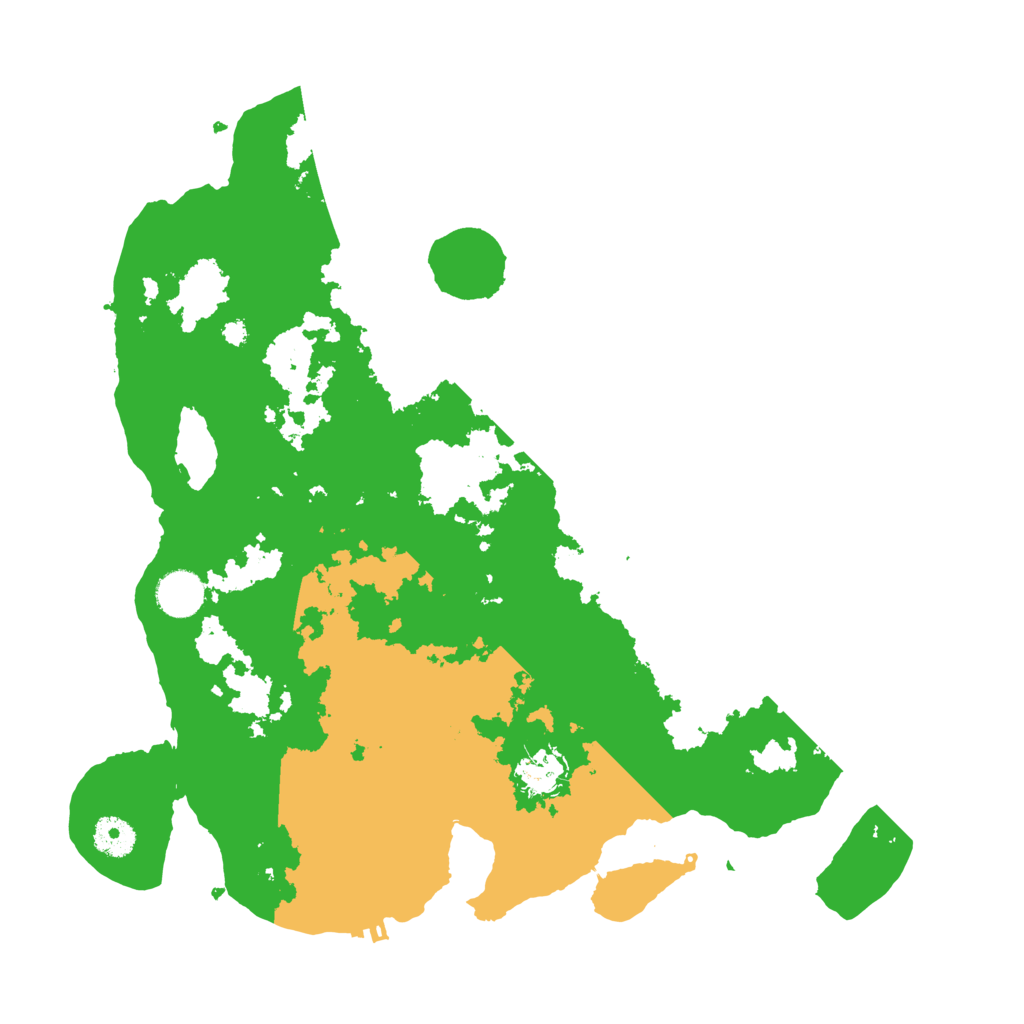 Biome Rust Map: Procedural Map, Size: 3800, Seed: 9854