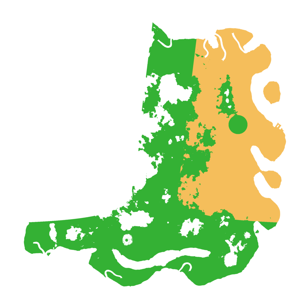 Biome Rust Map: Procedural Map, Size: 4250, Seed: 1844794011