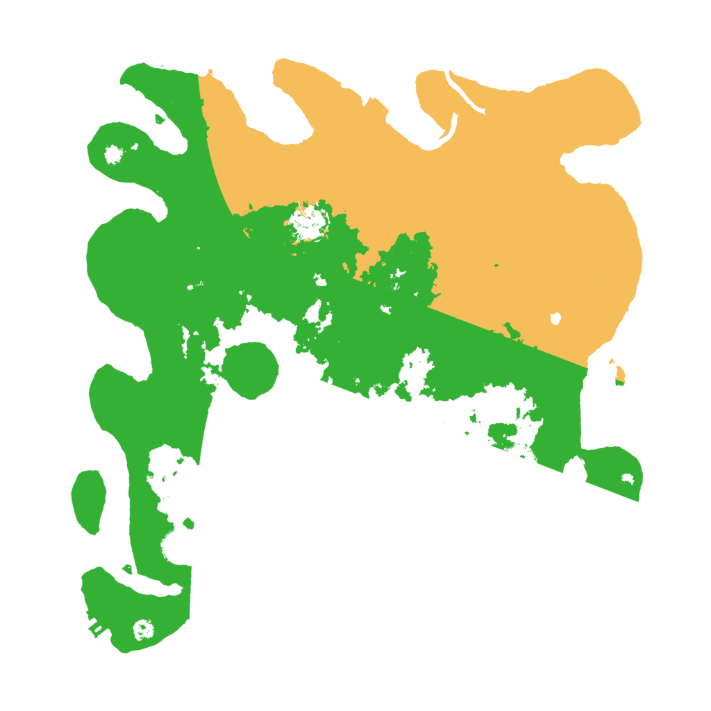 Biome Rust Map: Procedural Map, Size: 3500, Seed: 355932938