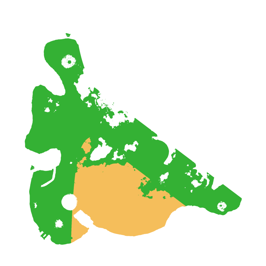 Biome Rust Map: Procedural Map, Size: 3000, Seed: 1035101516
