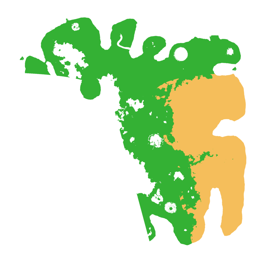 Biome Rust Map: Procedural Map, Size: 3500, Seed: 638060110