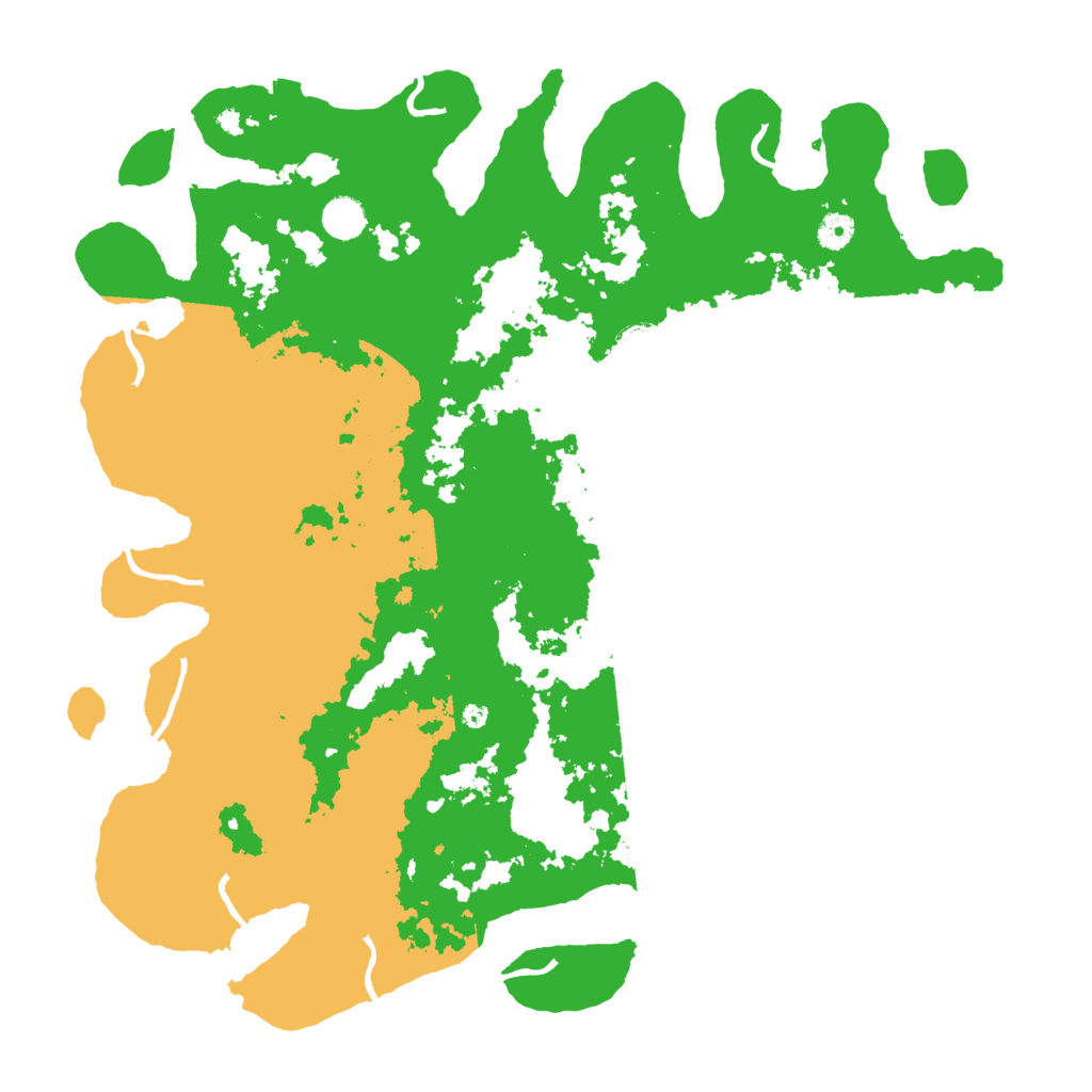 Biome Rust Map: Procedural Map, Size: 4500, Seed: 355069322