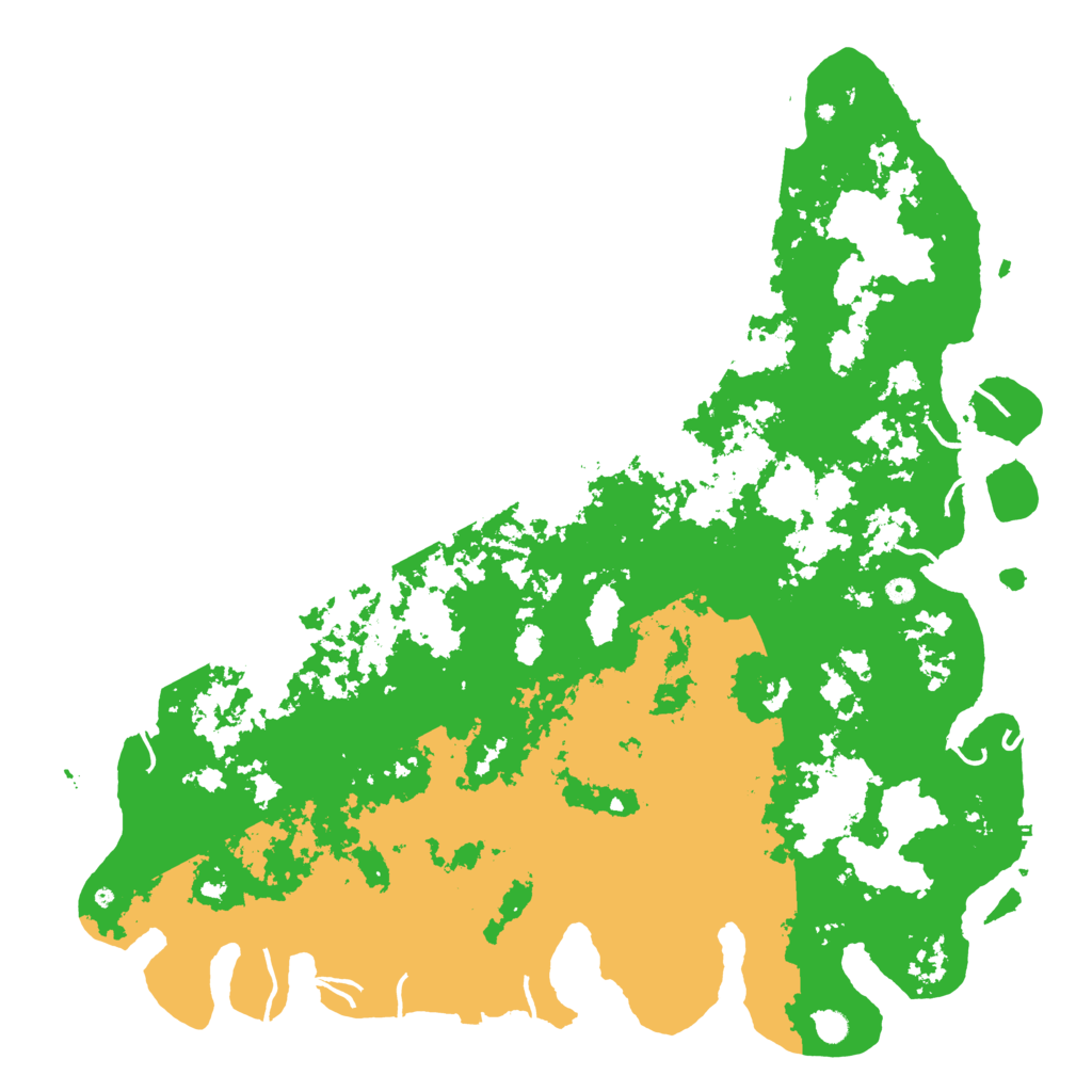 Biome Rust Map: Procedural Map, Size: 6000, Seed: 720888025