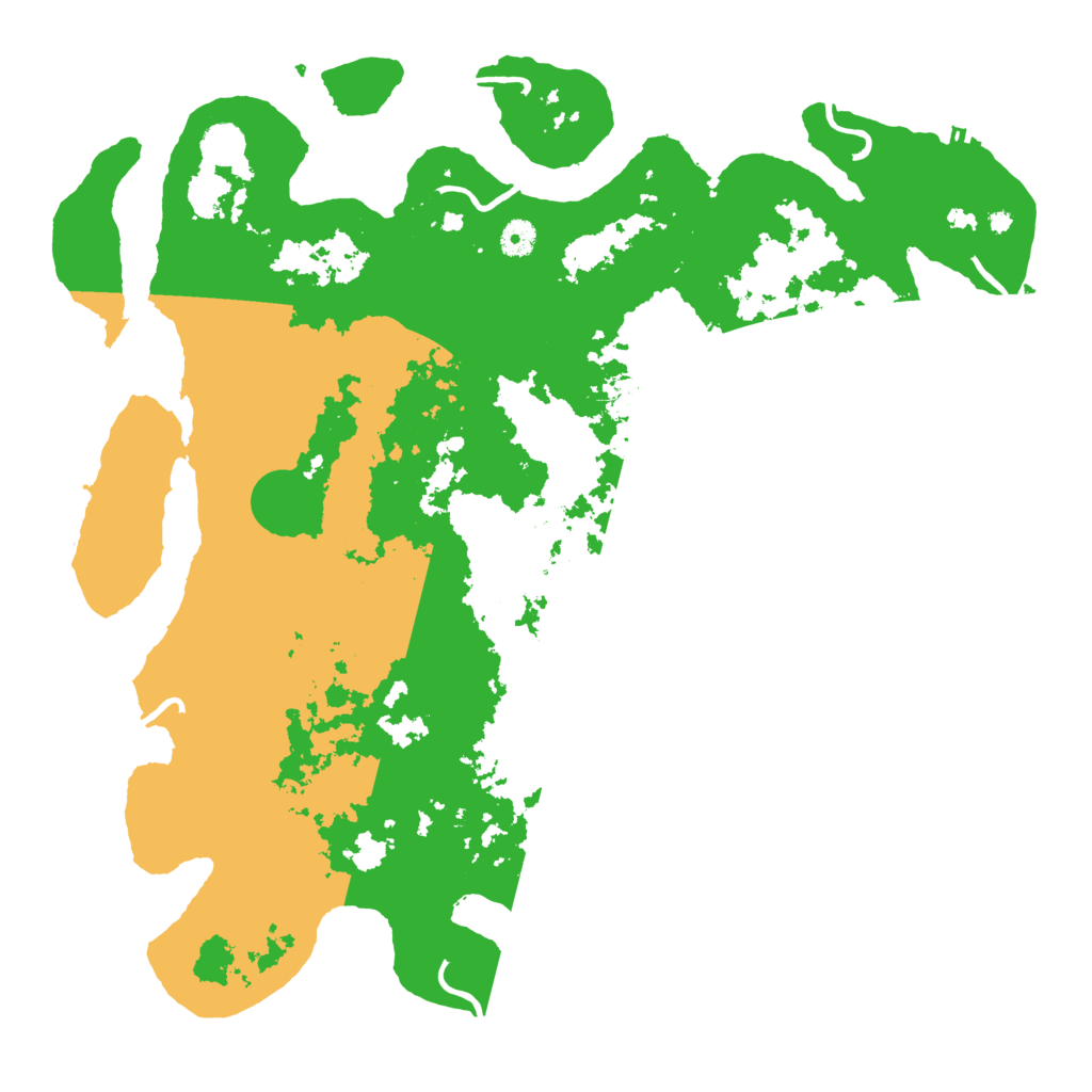 Biome Rust Map: Procedural Map, Size: 4500, Seed: 19825