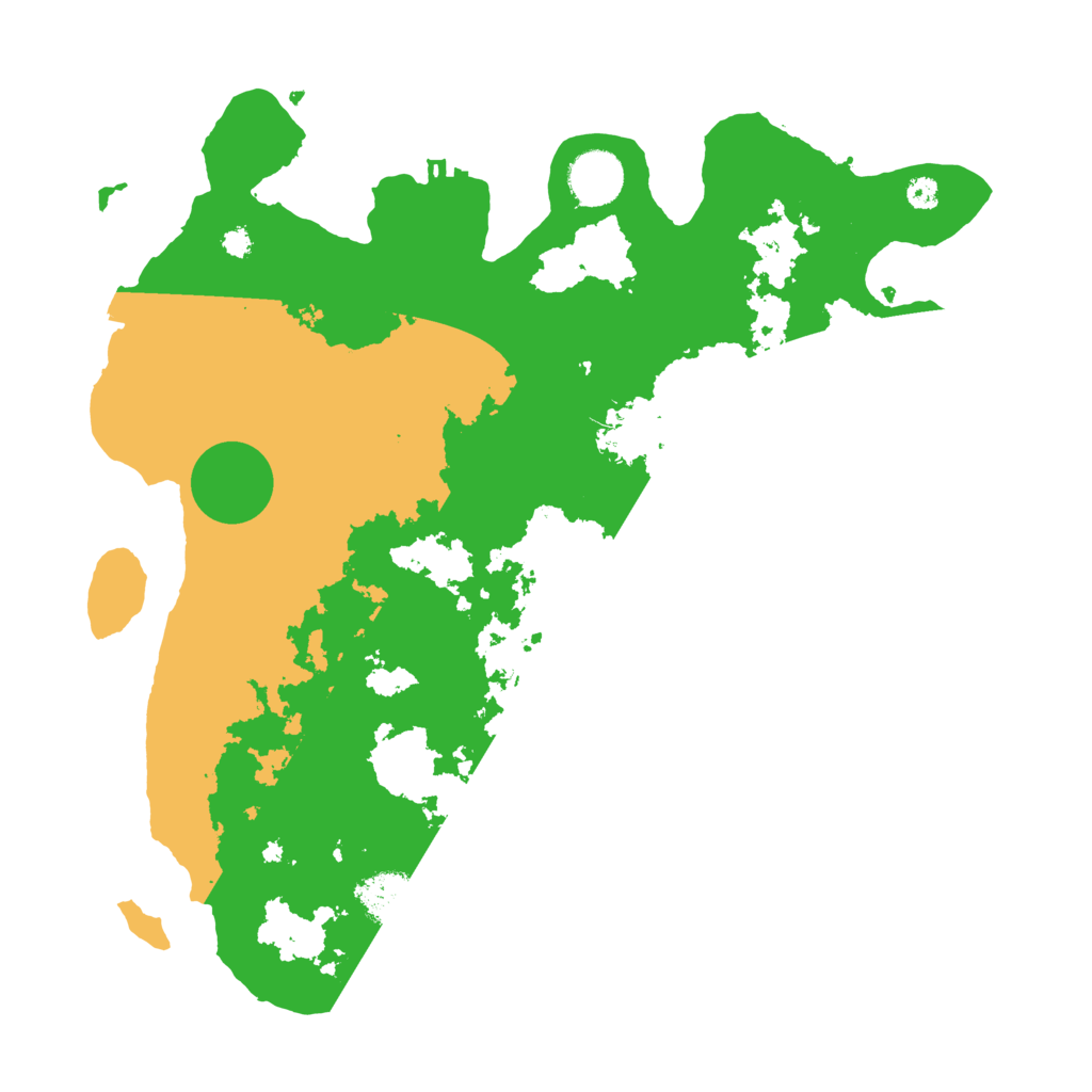 Biome Rust Map: Procedural Map, Size: 3500, Seed: 782889380