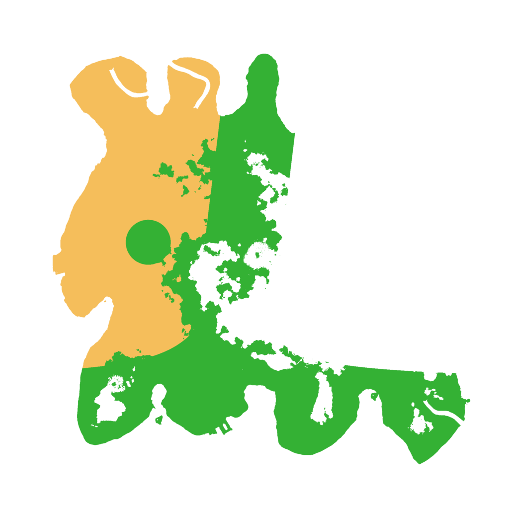 Biome Rust Map: Procedural Map, Size: 3000, Seed: 2429809