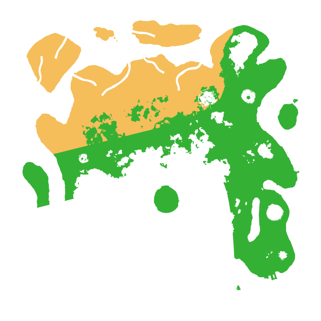 Biome Rust Map: Procedural Map, Size: 3500, Seed: 454433548