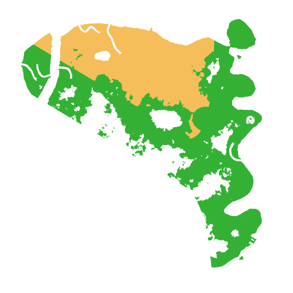 Biome Rust Map: Procedural Map, Size: 3504, Seed: 875416574