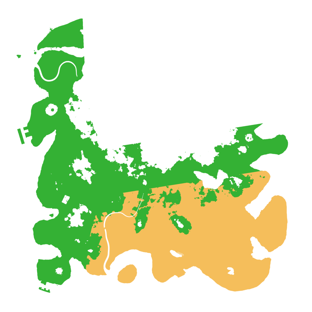 Biome Rust Map: Procedural Map, Size: 4000, Seed: 67895333