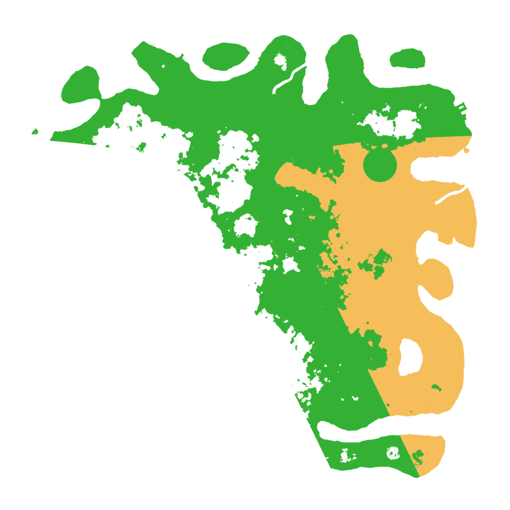 Biome Rust Map: Procedural Map, Size: 4000, Seed: 9000