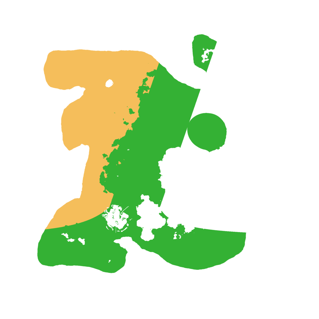 Biome Rust Map: Barren, Size: 2300, Seed: 887