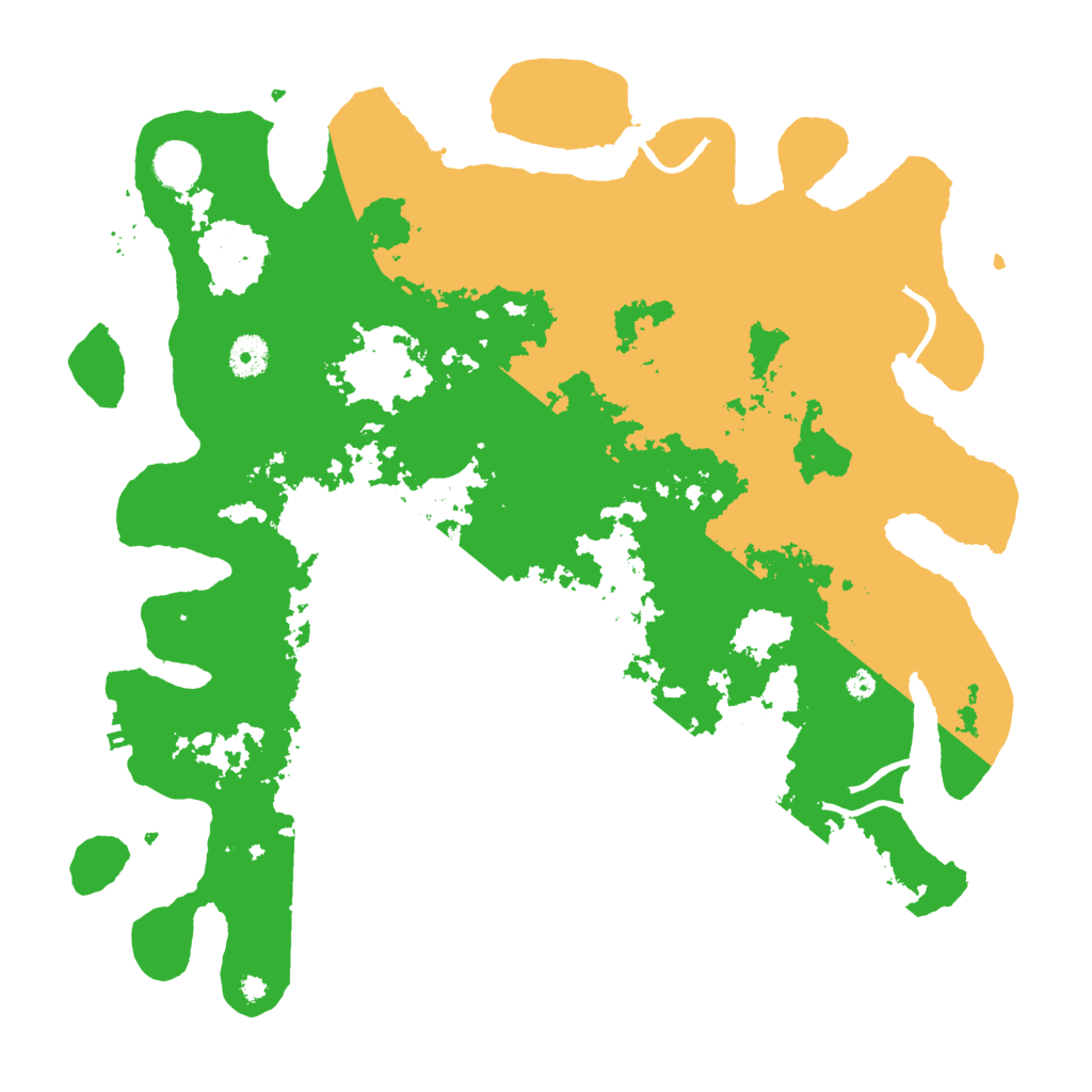 Biome Rust Map: Procedural Map, Size: 4000, Seed: 17654