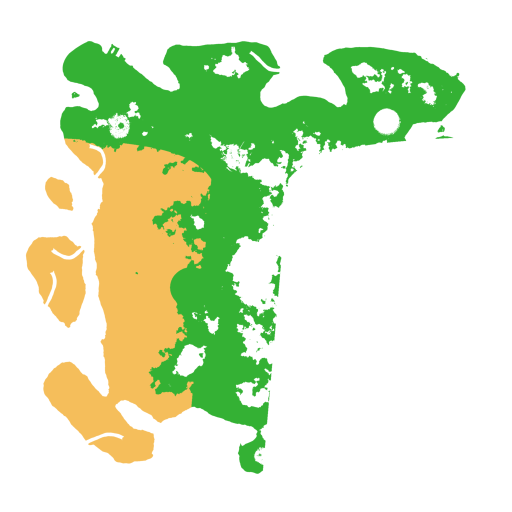 Biome Rust Map: Procedural Map, Size: 3500, Seed: 441