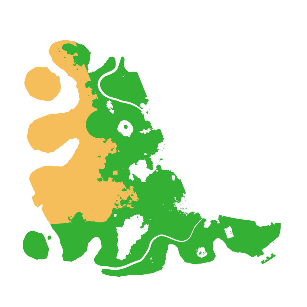 Biome Rust Map: Procedural Map, Size: 3000, Seed: 676301