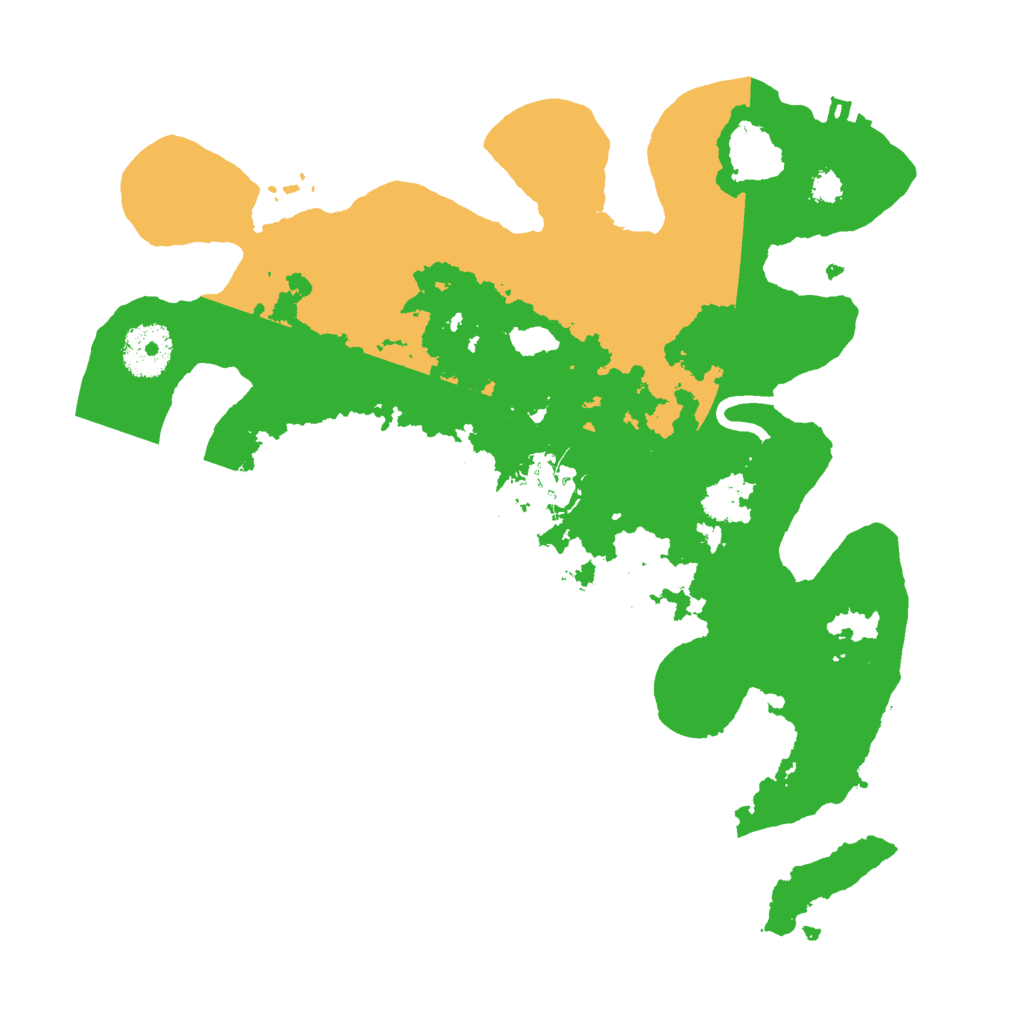 Biome Rust Map: Procedural Map, Size: 3000, Seed: 85501206