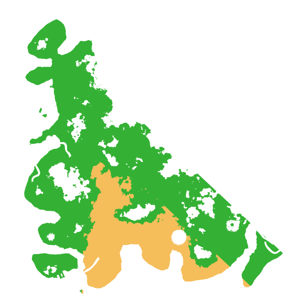 Biome Rust Map: Procedural Map, Size: 3700, Seed: 1458286208