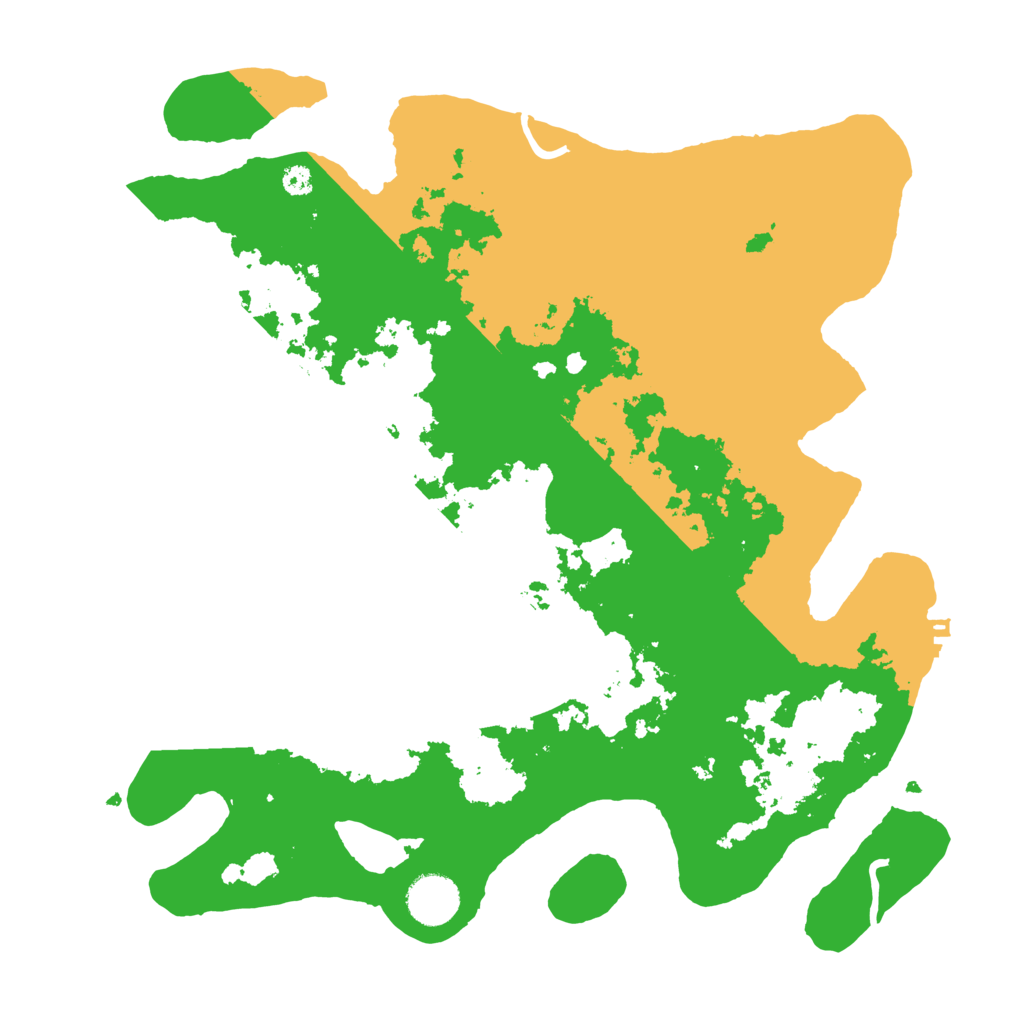 Biome Rust Map: Procedural Map, Size: 3500, Seed: 1744877448