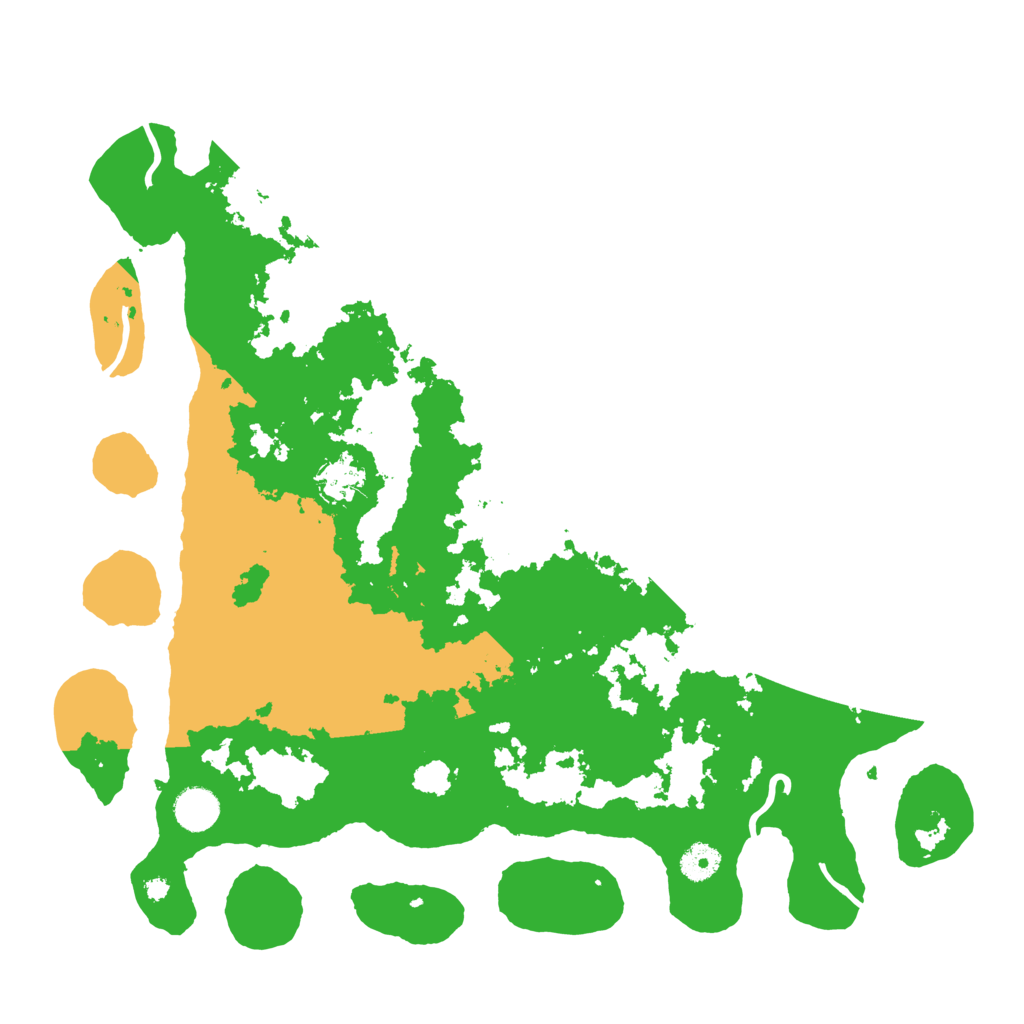 Biome Rust Map: Procedural Map, Size: 4050, Seed: 2073690