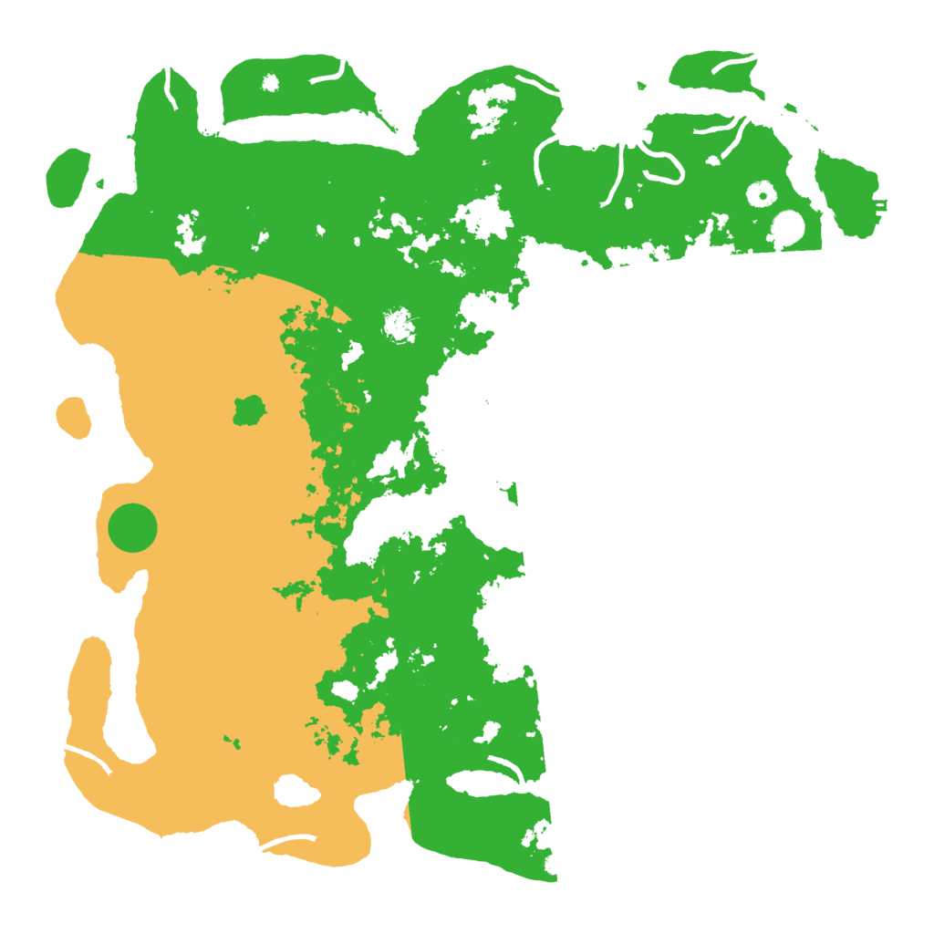 Biome Rust Map: Procedural Map, Size: 5000, Seed: 60957131