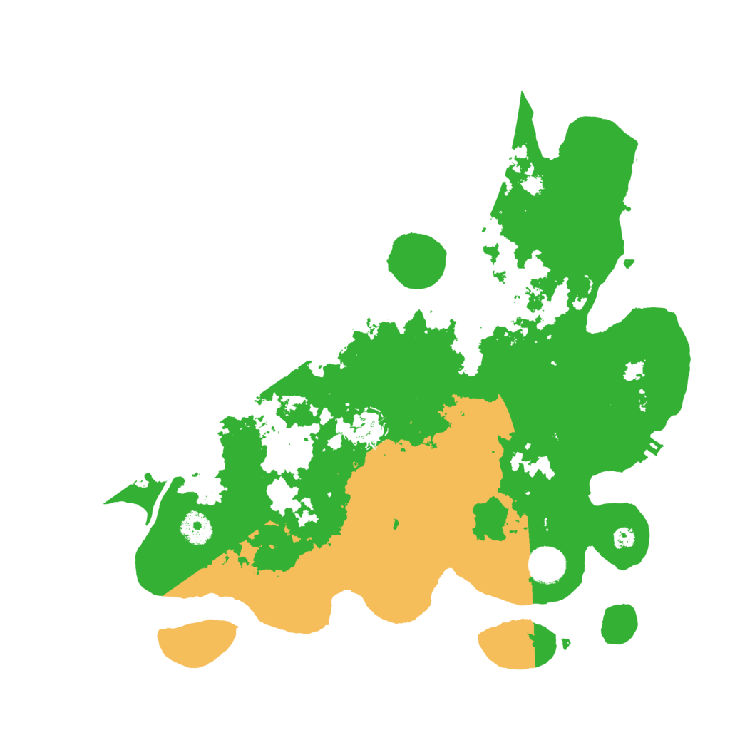 Biome Rust Map: Procedural Map, Size: 3500, Seed: 980024459