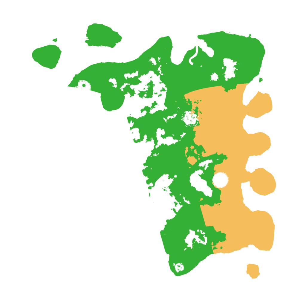 Biome Rust Map: Procedural Map, Size: 3550, Seed: 632262