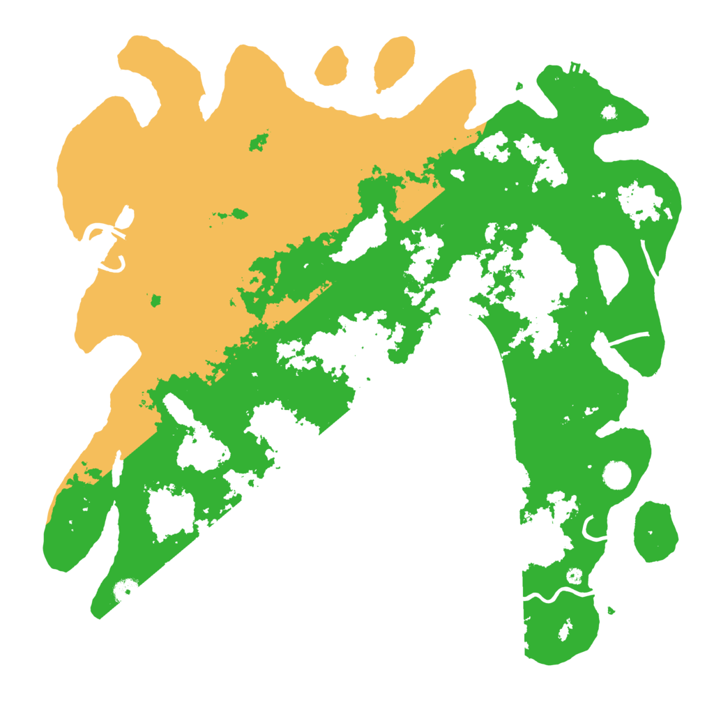 Biome Rust Map: Procedural Map, Size: 4500, Seed: 814576487