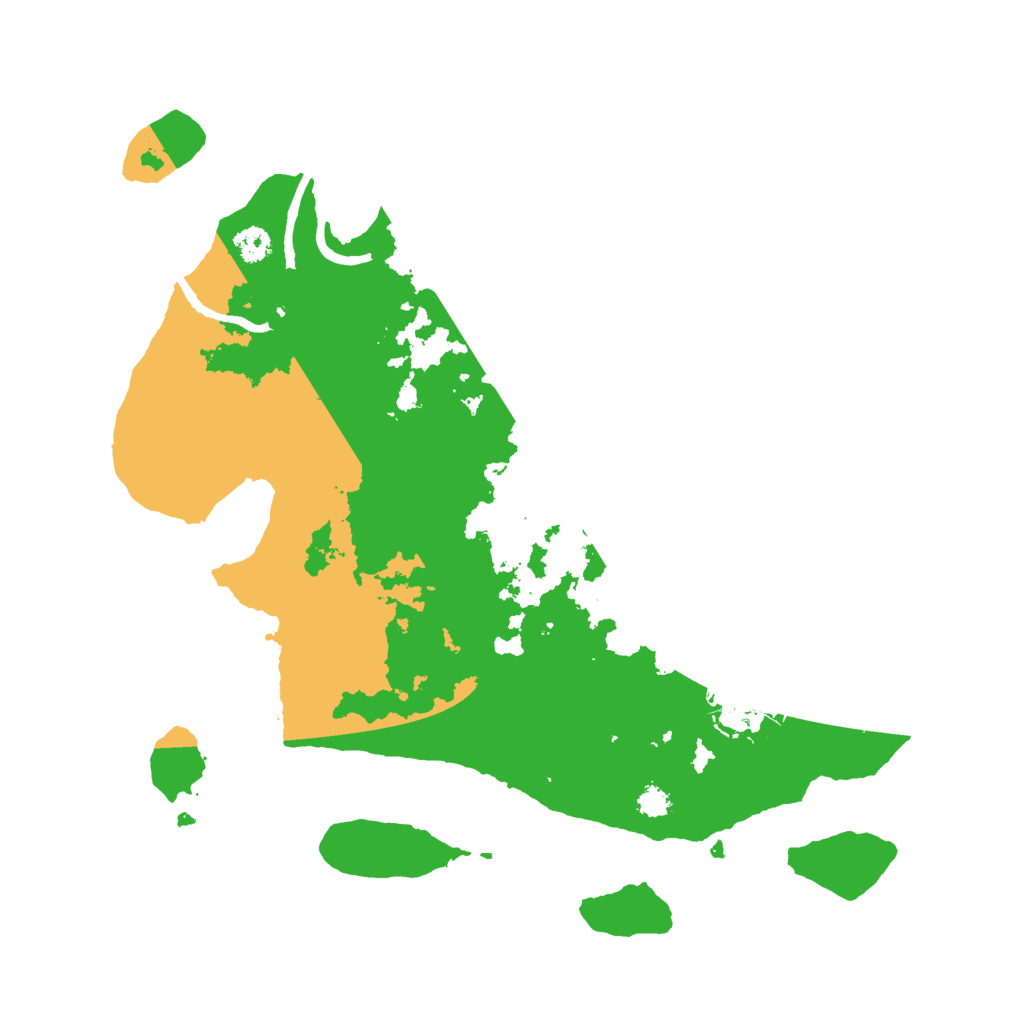 Biome Rust Map: Procedural Map, Size: 3000, Seed: 894233256