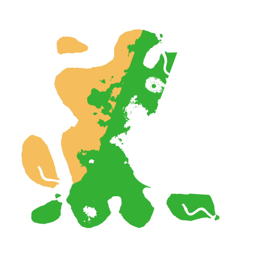 Biome Rust Map: Procedural Map, Size: 2500, Seed: 481399769