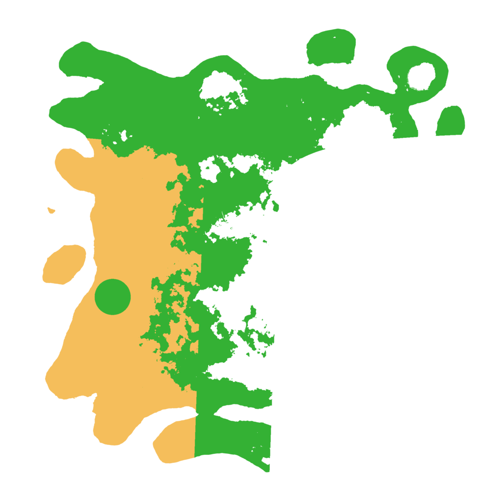 Biome Rust Map: Barren, Size: 3700, Seed: 693345551