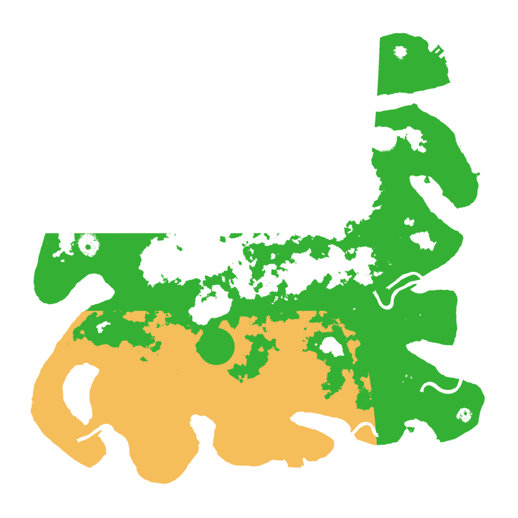 Biome Rust Map: Procedural Map, Size: 3750, Seed: 299013