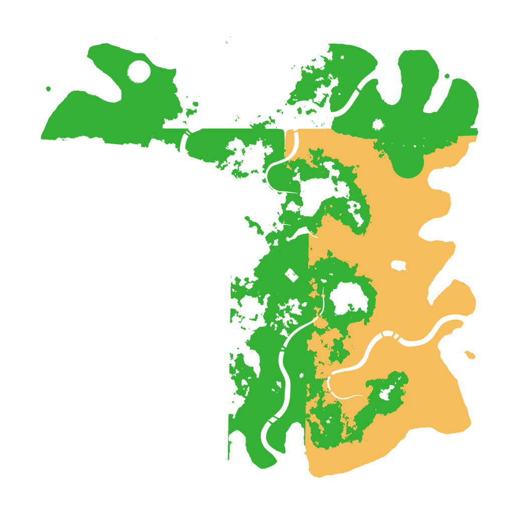 Biome Rust Map: Procedural Map, Size: 4250, Seed: 1214960067