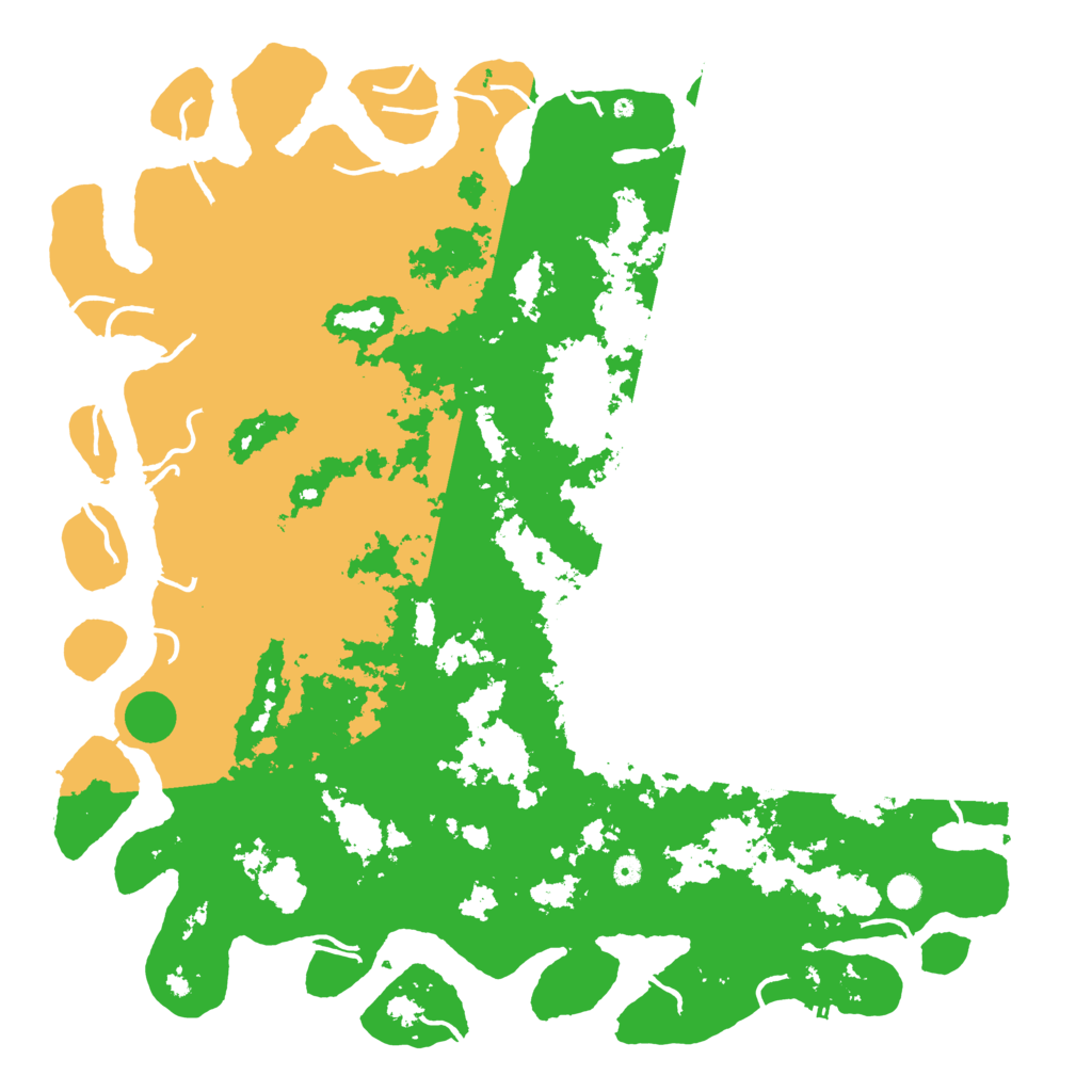 Biome Rust Map: Procedural Map, Size: 5600, Seed: 55004385
