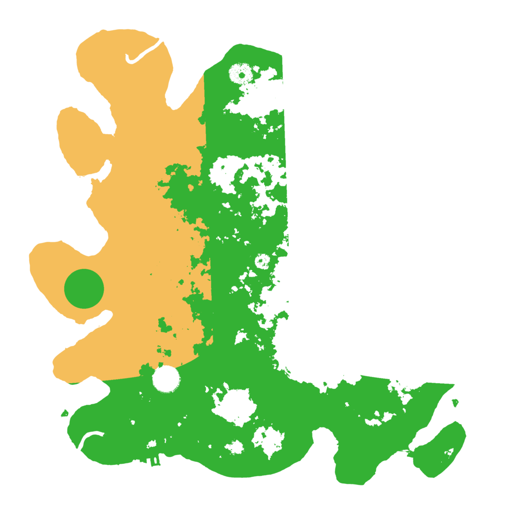 Biome Rust Map: Procedural Map, Size: 3500, Seed: 131519529