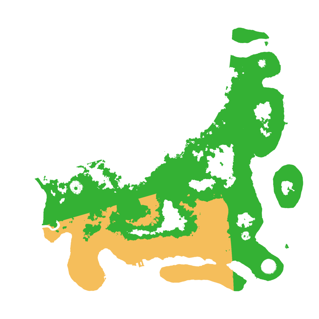 Biome Rust Map: Procedural Map, Size: 3750, Seed: 102279