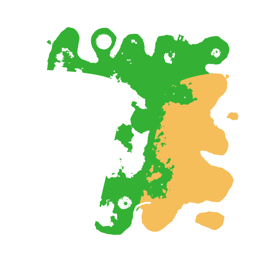 Biome Rust Map: Procedural Map, Size: 3000, Seed: 485695766