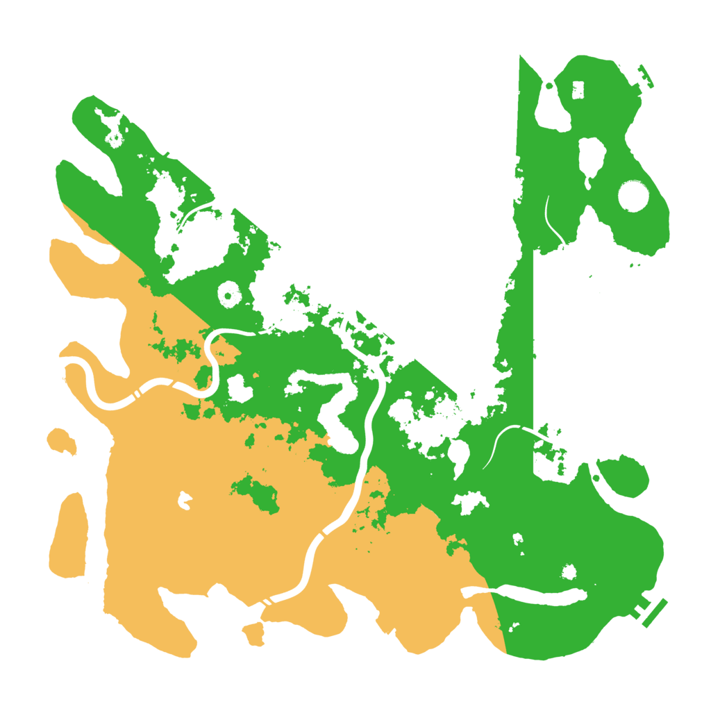 Biome Rust Map: Procedural Map, Size: 4250, Seed: 951340297