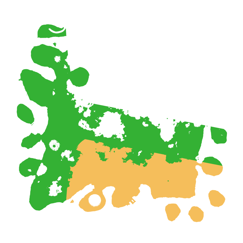 Biome Rust Map: Procedural Map, Size: 3500, Seed: 490909862