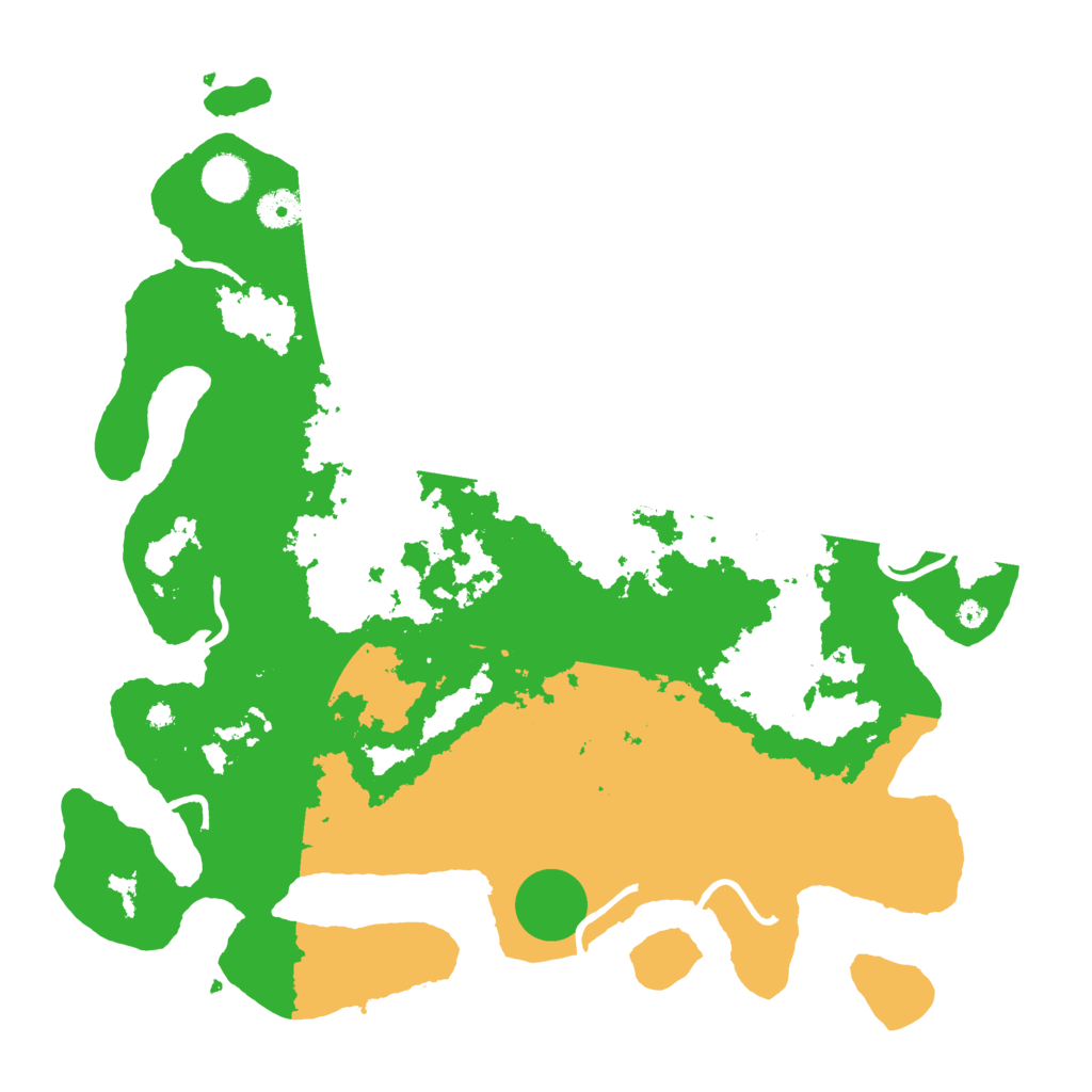 Biome Rust Map: Procedural Map, Size: 4000, Seed: 1164396012