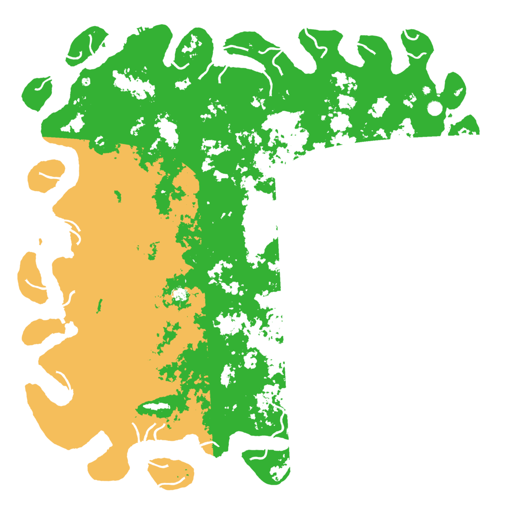 Biome Rust Map: Procedural Map, Size: 6000, Seed: 888888888