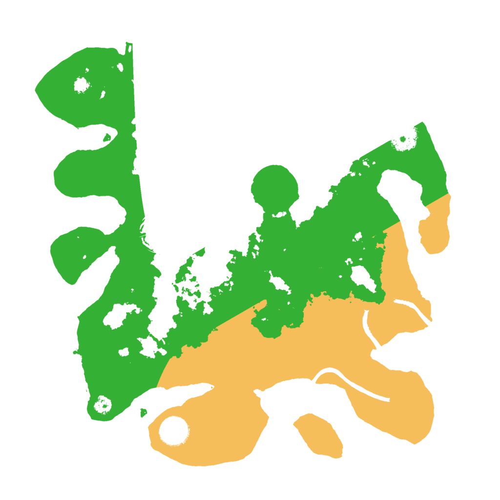 Biome Rust Map: Procedural Map, Size: 3000, Seed: 921362419