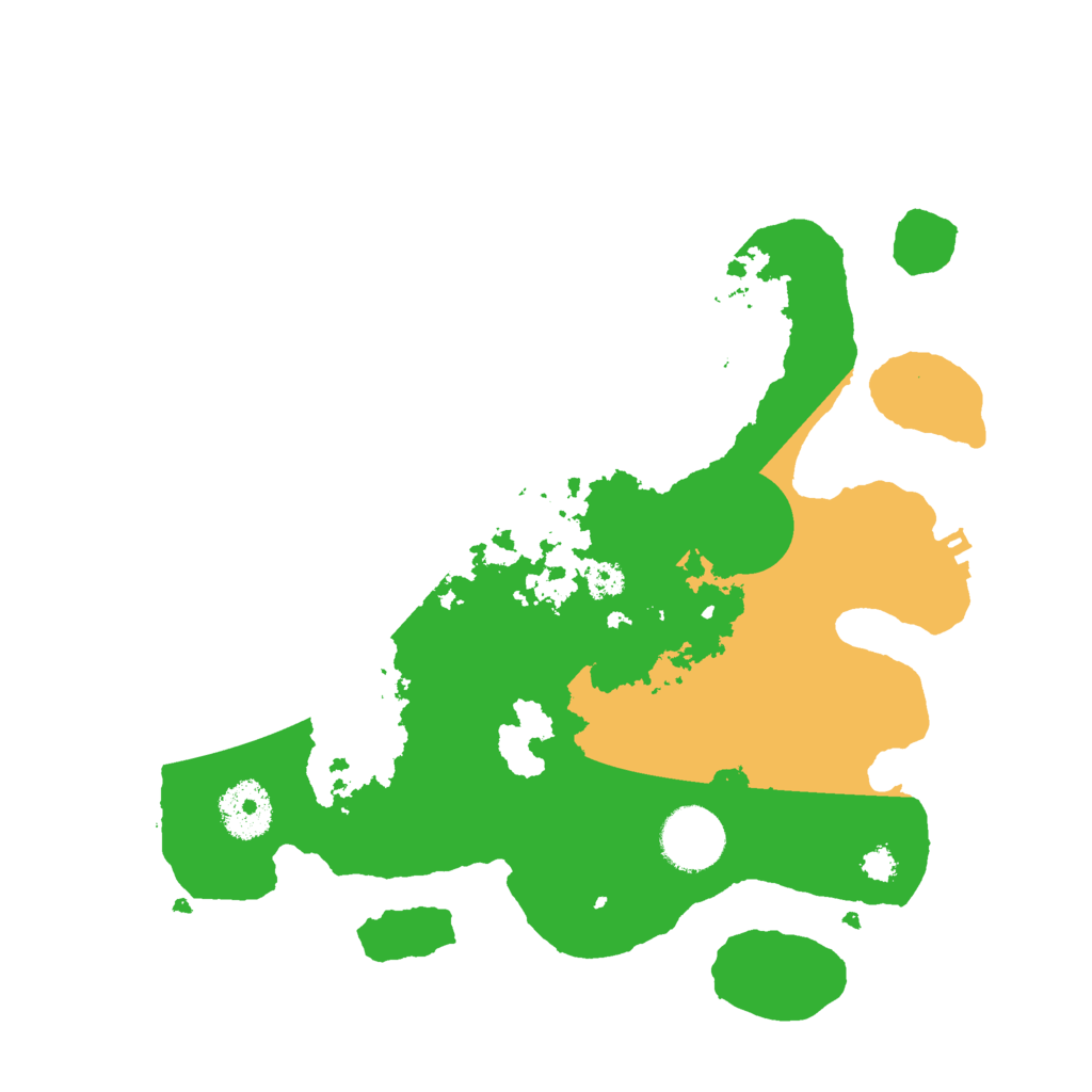 Biome Rust Map: Procedural Map, Size: 3000, Seed: 5739248
