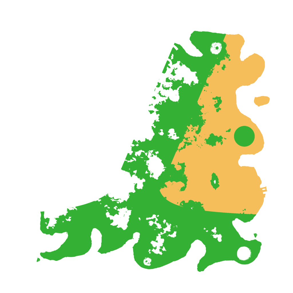 Biome Rust Map: Procedural Map, Size: 3750, Seed: 612351