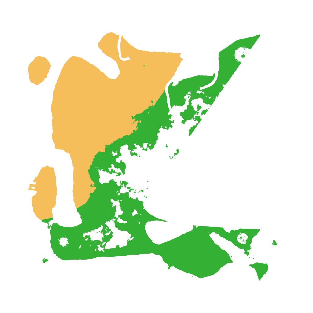 Biome Rust Map: Procedural Map, Size: 3000, Seed: 1810443605