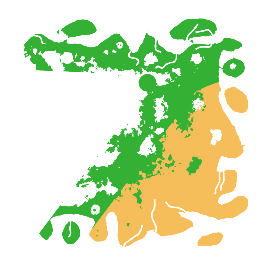 Biome Rust Map: Procedural Map, Size: 4000, Seed: 754175333