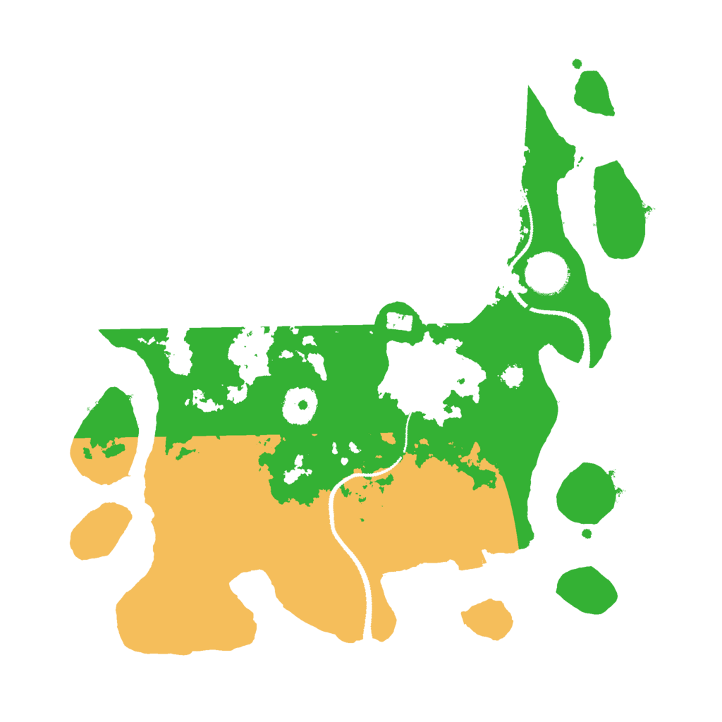 Biome Rust Map: Procedural Map, Size: 3000, Seed: 1450097326