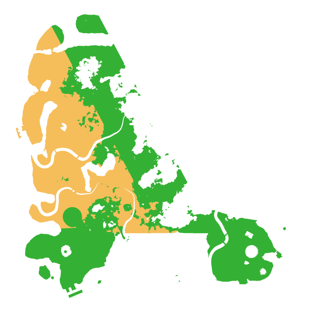 Biome Rust Map: Procedural Map, Size: 4300, Seed: 26032023