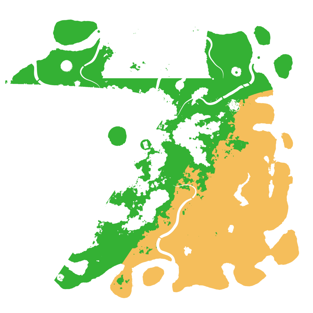 Biome Rust Map: Procedural Map, Size: 4800, Seed: 109067116