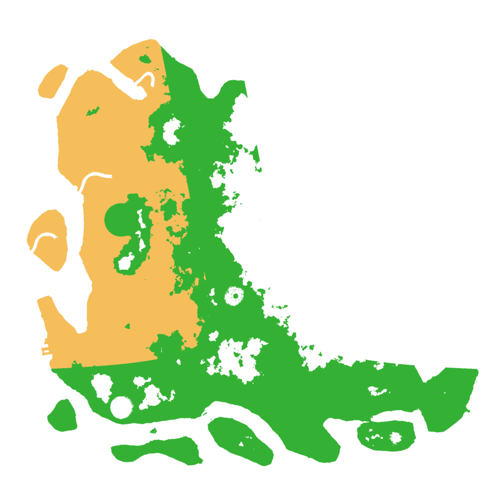 Biome Rust Map: Procedural Map, Size: 4000, Seed: 1396228556